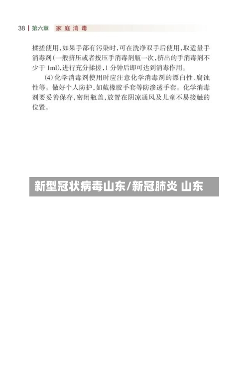 新型冠状病毒山东/新冠肺炎 山东-第2张图片