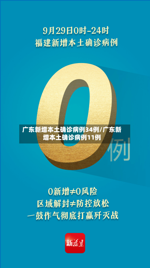 广东新增本土确诊病例34例/广东新增本土确诊病例11例