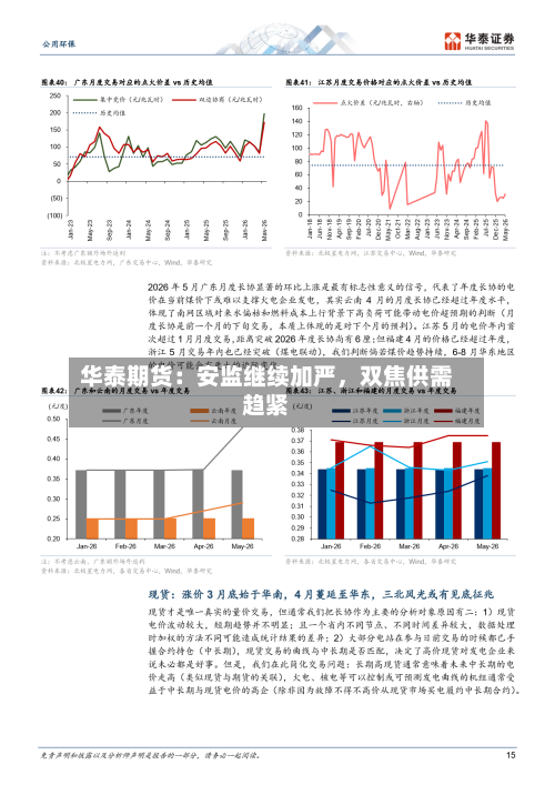华泰期货：安监继续加严	，双焦供需趋紧-第1张图片
